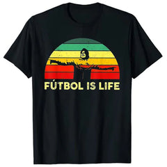Futbol Is Life Retro T-Shirt