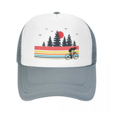Retro Cyclist Trucker Cap