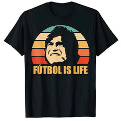 Futbol Is Life Retro T-Shirt