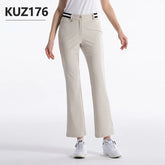PGM Khaki Flared Womens Golf Trousers