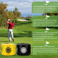 Golf Impact Bag Swing Trainer
