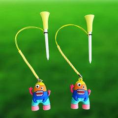 Cartoon Golf Rubber Tees (Easy To Find)