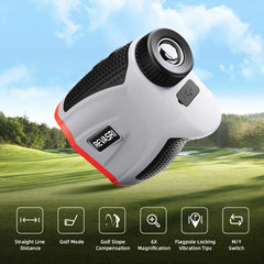 Golf Rangefinder With Flag Lock Vibration