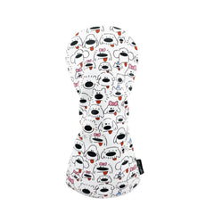 Puppy Pattern Golf Club Headcovers (Driver, Fairway wood & Hybrid