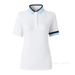Womens Golf Breathable Polo T-Shirt