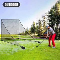 Golf Hitting Nets Golf Shank Net Indoor Golf Net With Sandbag Shank Net Golf Accessories Side Net Extension For Golf Baseball