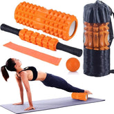 Fitness Foam Massage Roller Set