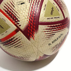 Gold & Red Football - Size 5