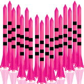 Plastic Unbreakable 5 Prongs Head Tee with Stripe Markers 50pcs