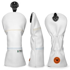 Plain White Fashion Golf Headcovers