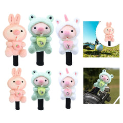 Cartoon Animal Shaped Character Golf Driver Headcovers