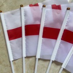 UK England hand waving Flag 14*21cm Polyester England Hand Flag Cross Of St George English