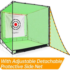 for Golf Cage Net,Golf Cage Netting,Golf Hitting Cage,Golf Nets for Backyard Driving, Heavy Duty Golf Cage Net,High Impac