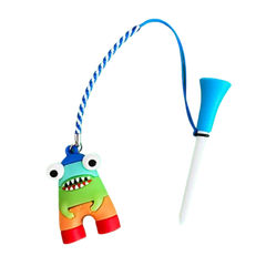 Cartoon Golf Rubber Tees (Easy To Find)