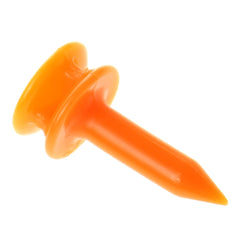 100 Pcs/Pack Orange Castle Professional Golf Tees 25mm 0.98'