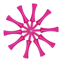Multi Coloured Golf Tees (50 Pcs - 37mm to 70mm)