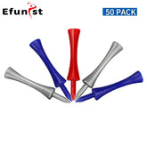 Multi Coloured Golf Tees (50 Pcs - 37mm to 70mm)