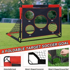 Football Goal Portable 2-in-1 Football Net