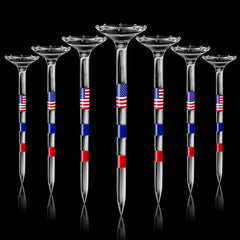 Ryder Cup USA 3 1/4'' Unbreakable Transparent Golf Tees