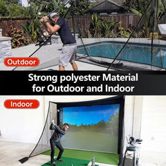 Golf Hitting Nets Golf Shank Net Indoor Golf Net With Sandbag Shank Net Golf Accessories Side Net Extension For Golf Baseball