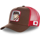 Street Fighter Trucker Caps