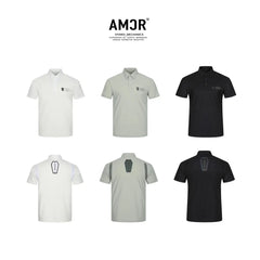 Mens Golf Casual Polo T-shirt