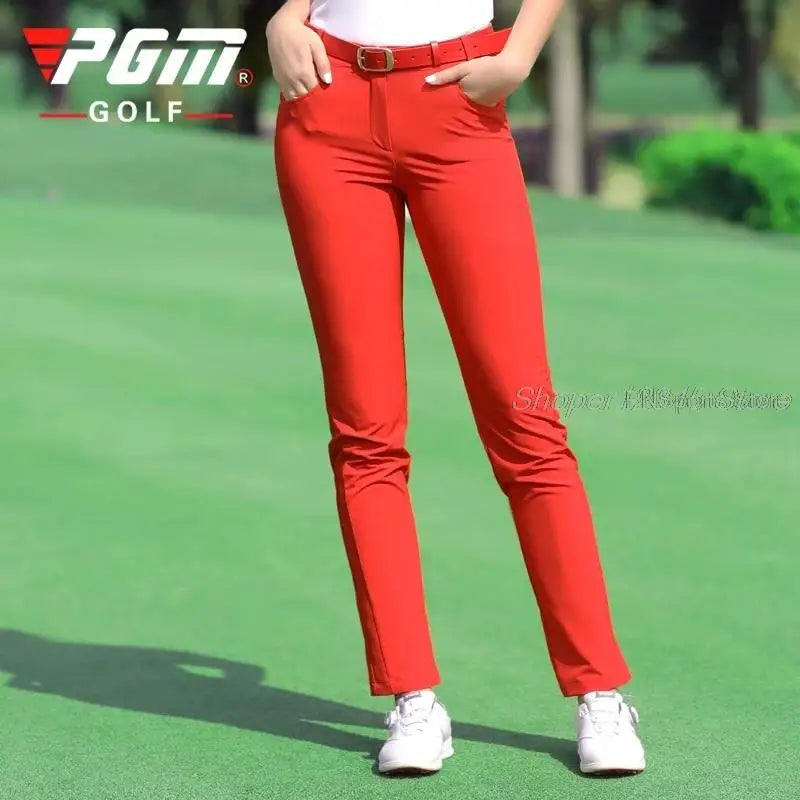 Womens Slim Fit Golf Trousers