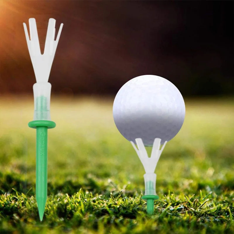 Multi Color 20pcs Plastic Crown Golf Tees (More Distance)