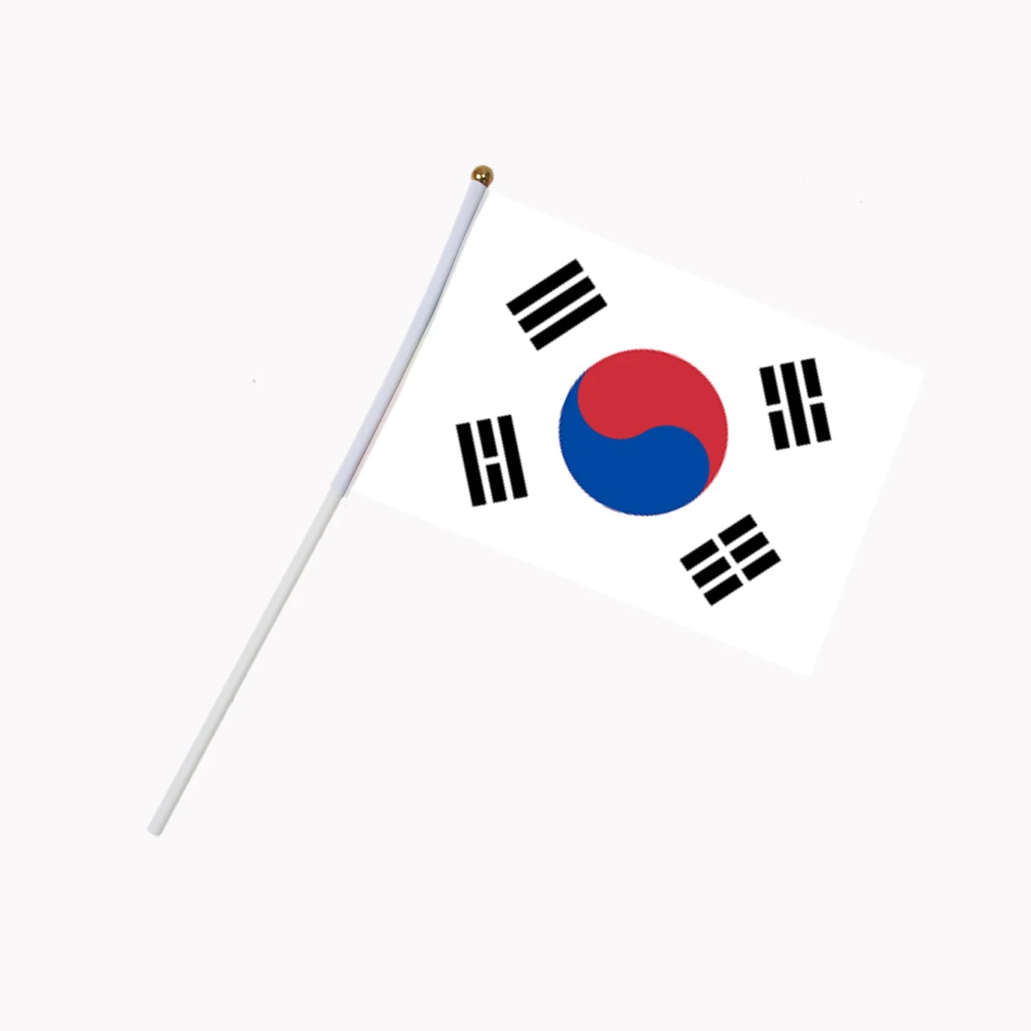 14x21cm  5pcs The French flag hand waving flags with Plastic Flagpoles Activity parade Sports Home Decoration   NN012