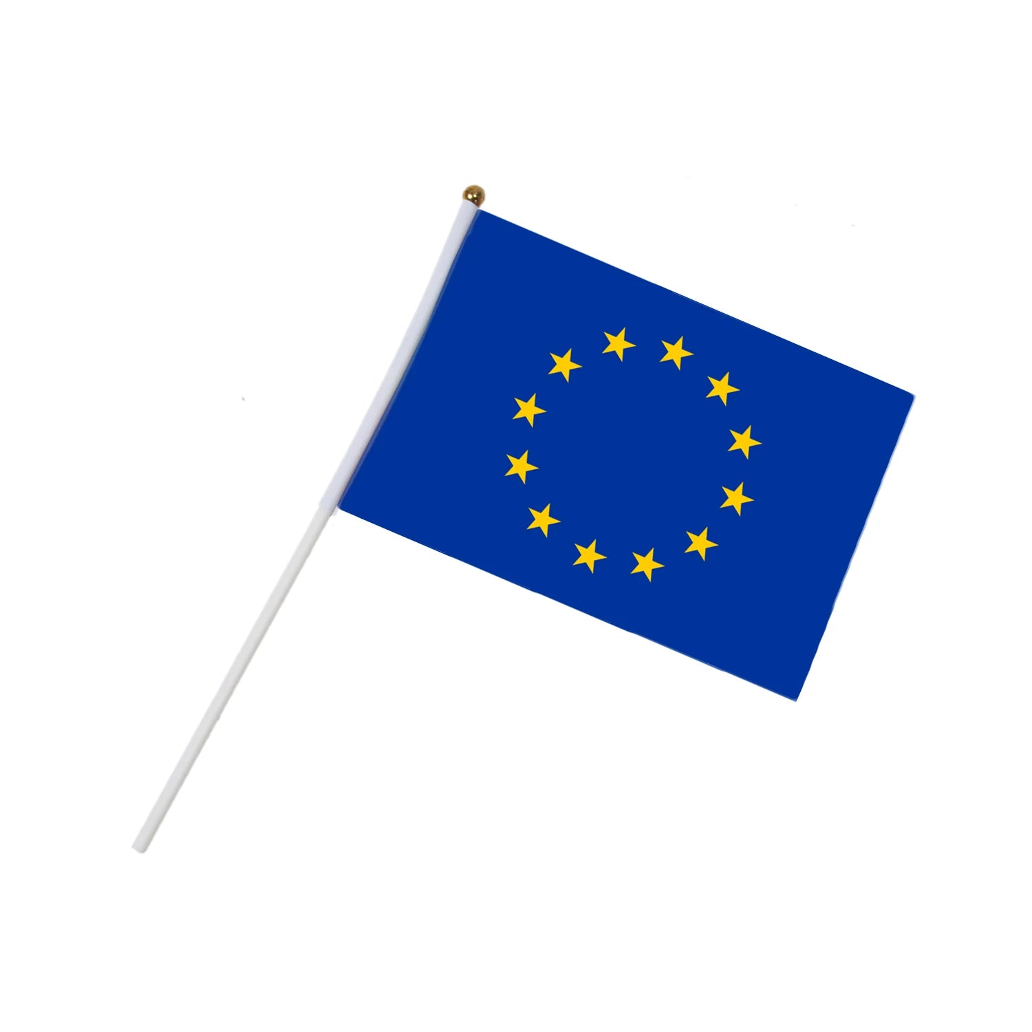 14x21cm  5pcs The French flag hand waving flags with Plastic Flagpoles Activity parade Sports Home Decoration   NN012