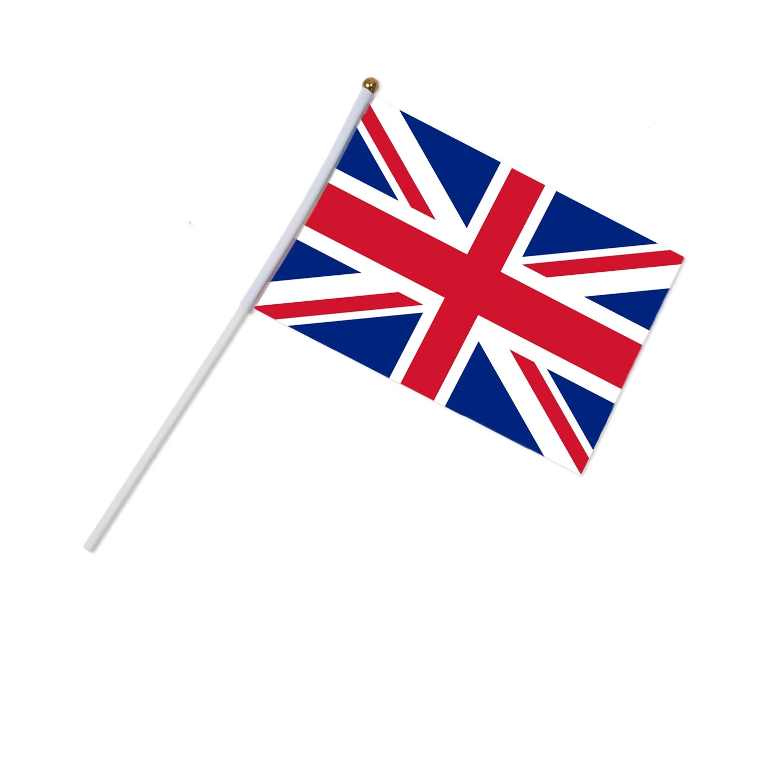 14x21cm  5pcs The French flag hand waving flags with Plastic Flagpoles Activity parade Sports Home Decoration   NN012
