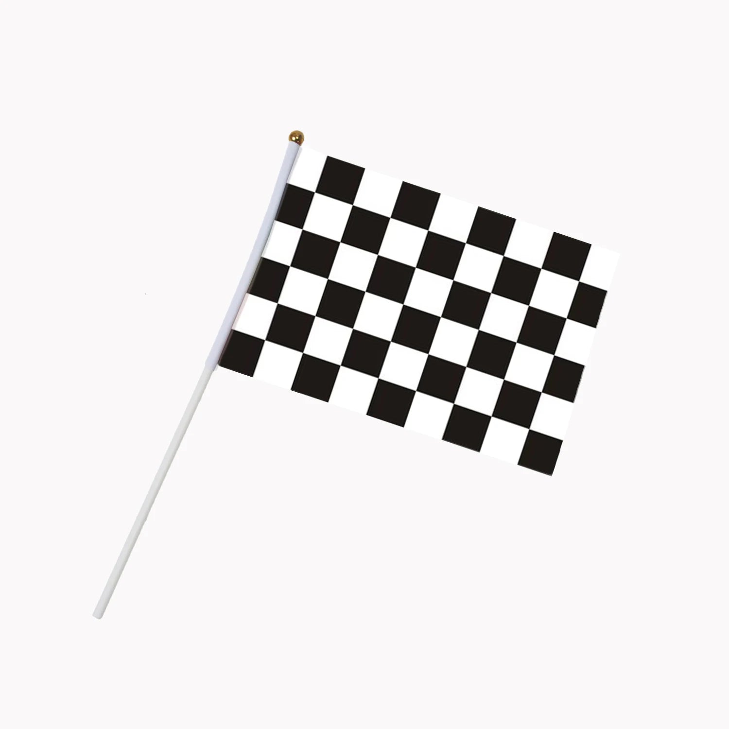 14x21cm  5pcs The French flag hand waving flags with Plastic Flagpoles Activity parade Sports Home Decoration   NN012