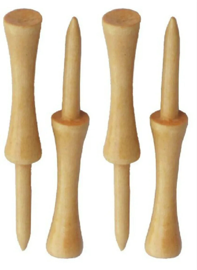 Step Down Wooden Golf Tees Wooden 50pcs