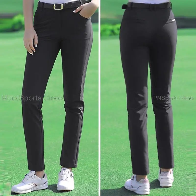 Womens Slim Fit Golf Trousers