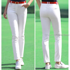 Womens Slim Fit Golf Trousers