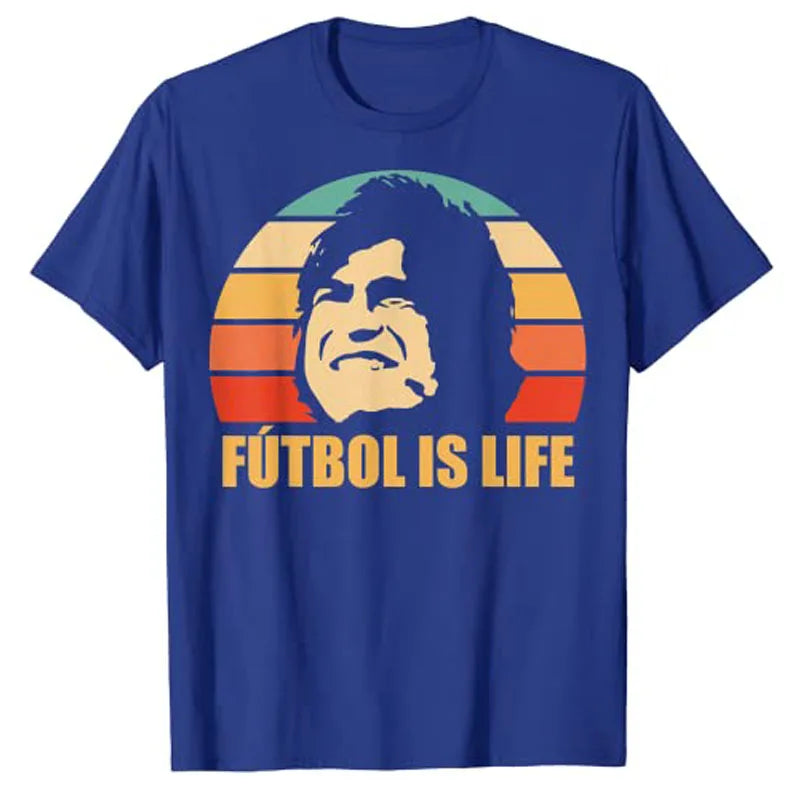 Futbol Is Life Retro T-Shirt
