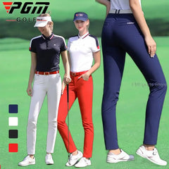 Womens Slim Fit Golf Trousers