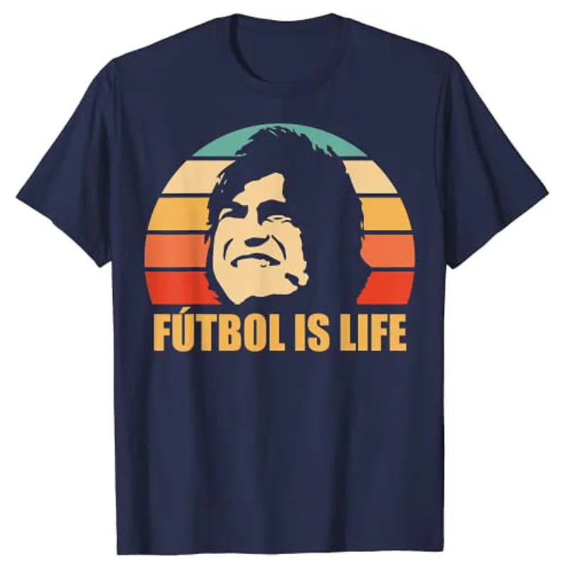 Futbol Is Life Retro T-Shirt