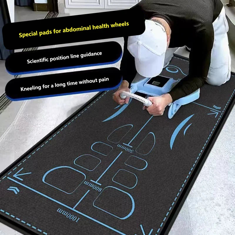 Eco-Friendly Yoga Mat With Guides
