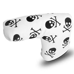 Golf Blade Putter Head Covers - Skull Design