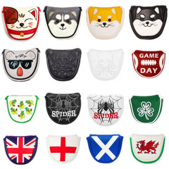 Magnetic Golf Mallet Putter Covers - Multiple Designs