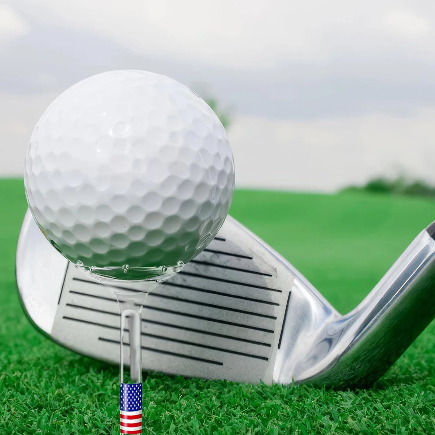 Ryder Cup USA 3 1/4'' Unbreakable Transparent Golf Tees