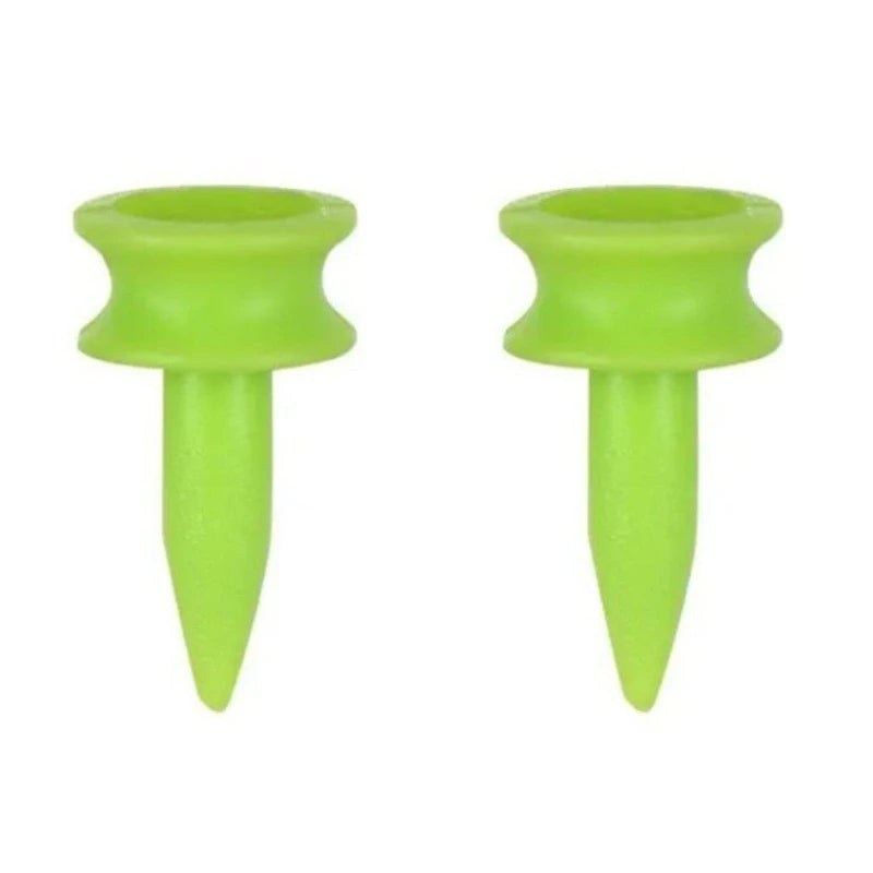 Plastic Green Golf Tees - 21mm