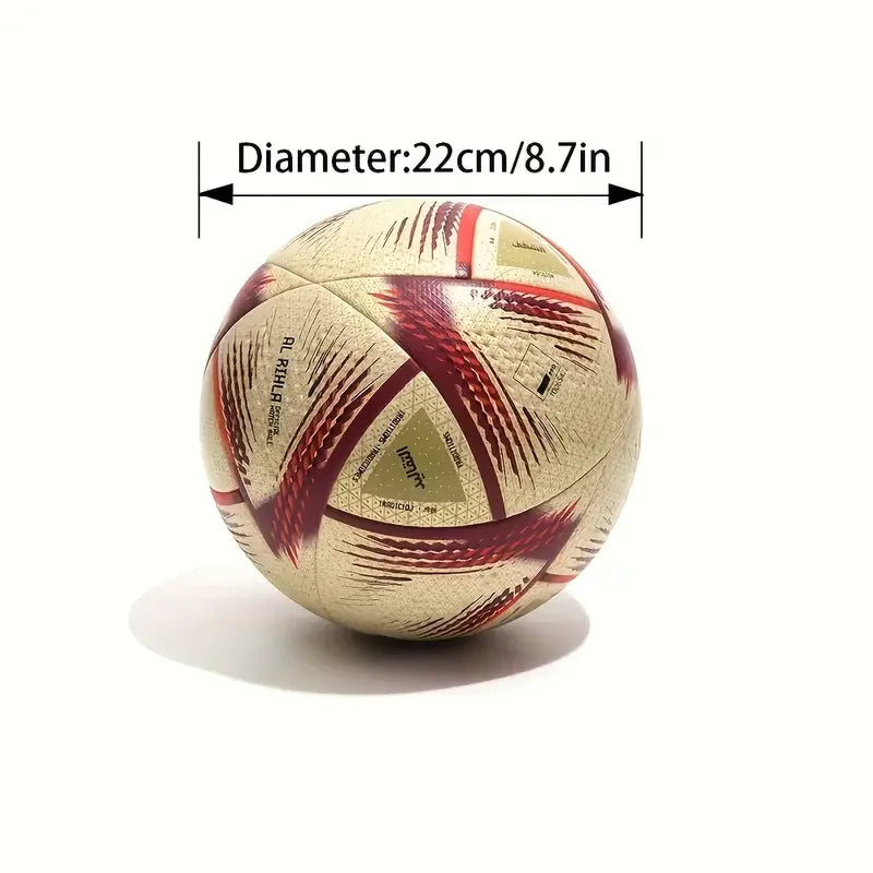 Gold & Red Football - Size 5