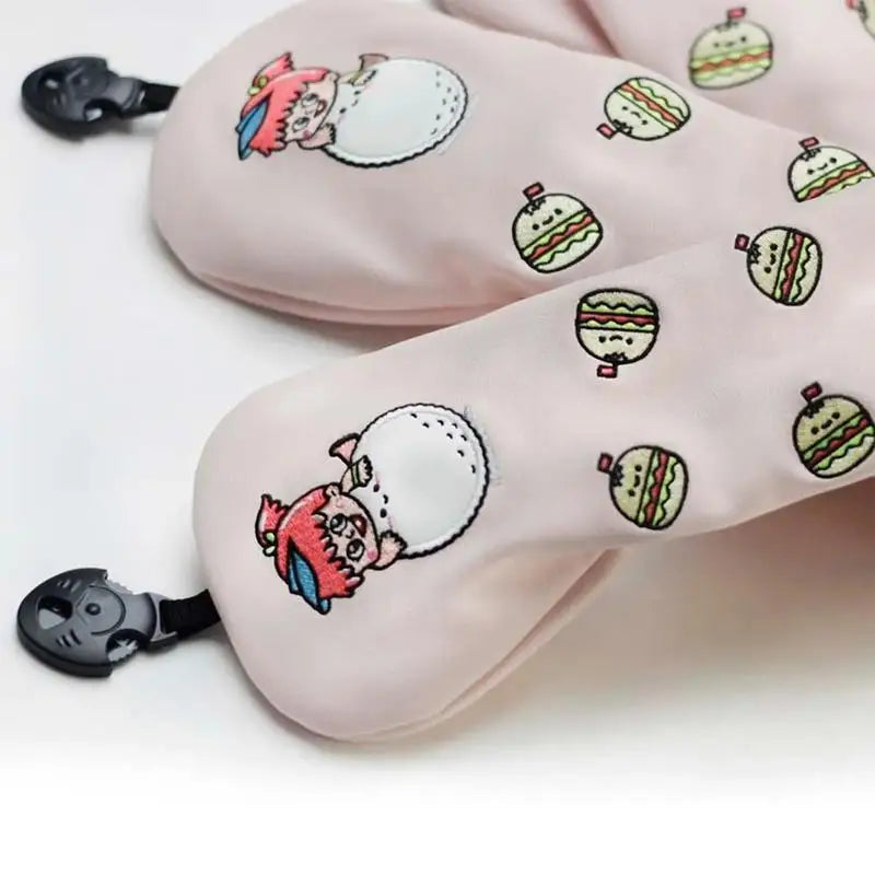 Cartoon Design Golf Driver Head Covers (Driver, Fairway and Hybrid