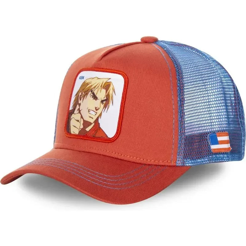 Street Fighter Trucker Caps