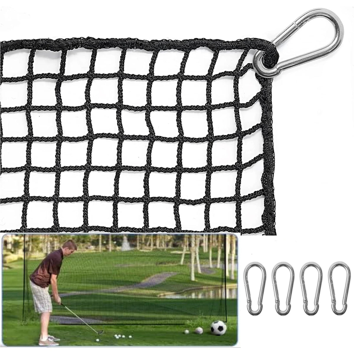 Golf Practice Barrier Net (Heavy Duty)