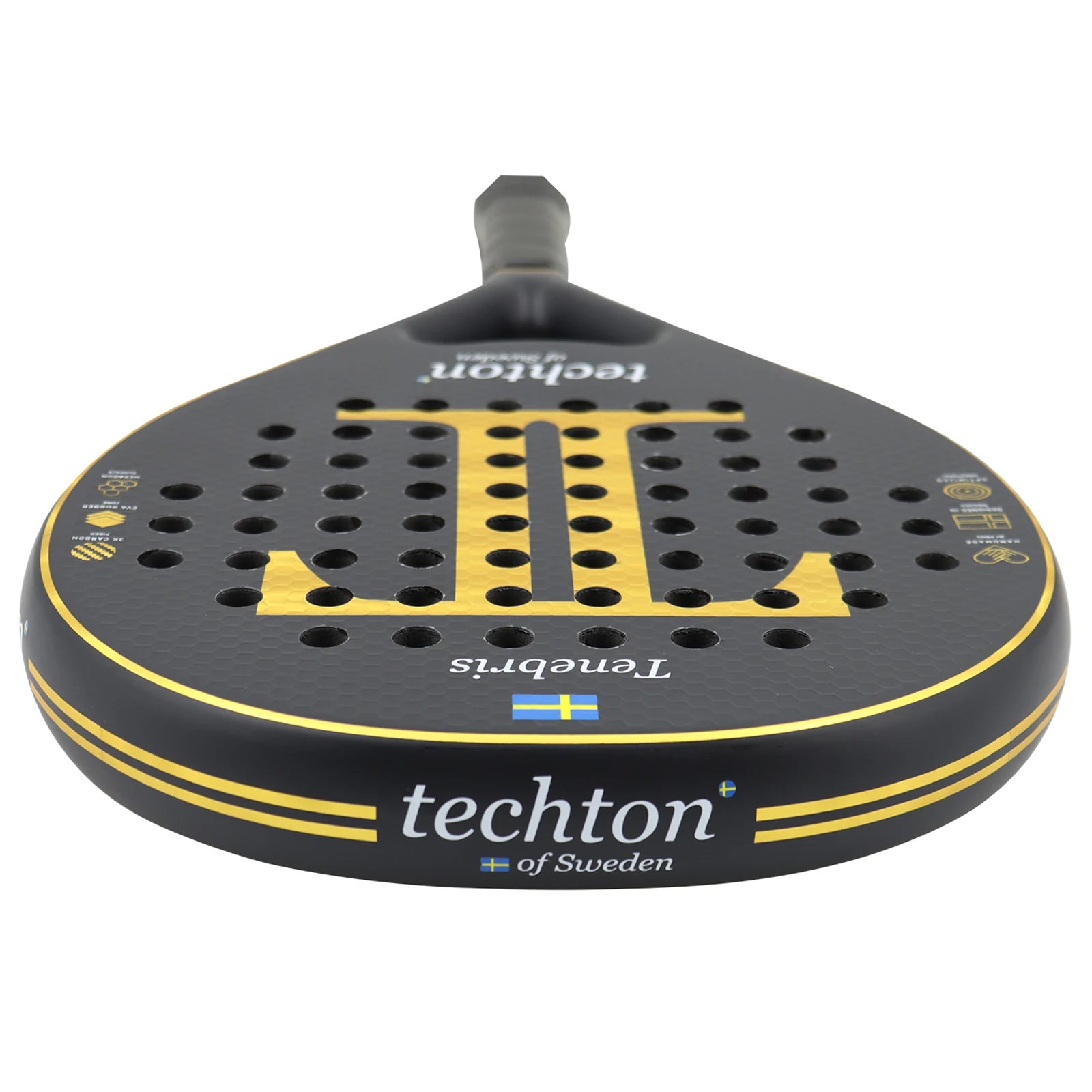 Padel Racket 3D Hexgon with Cover Bag