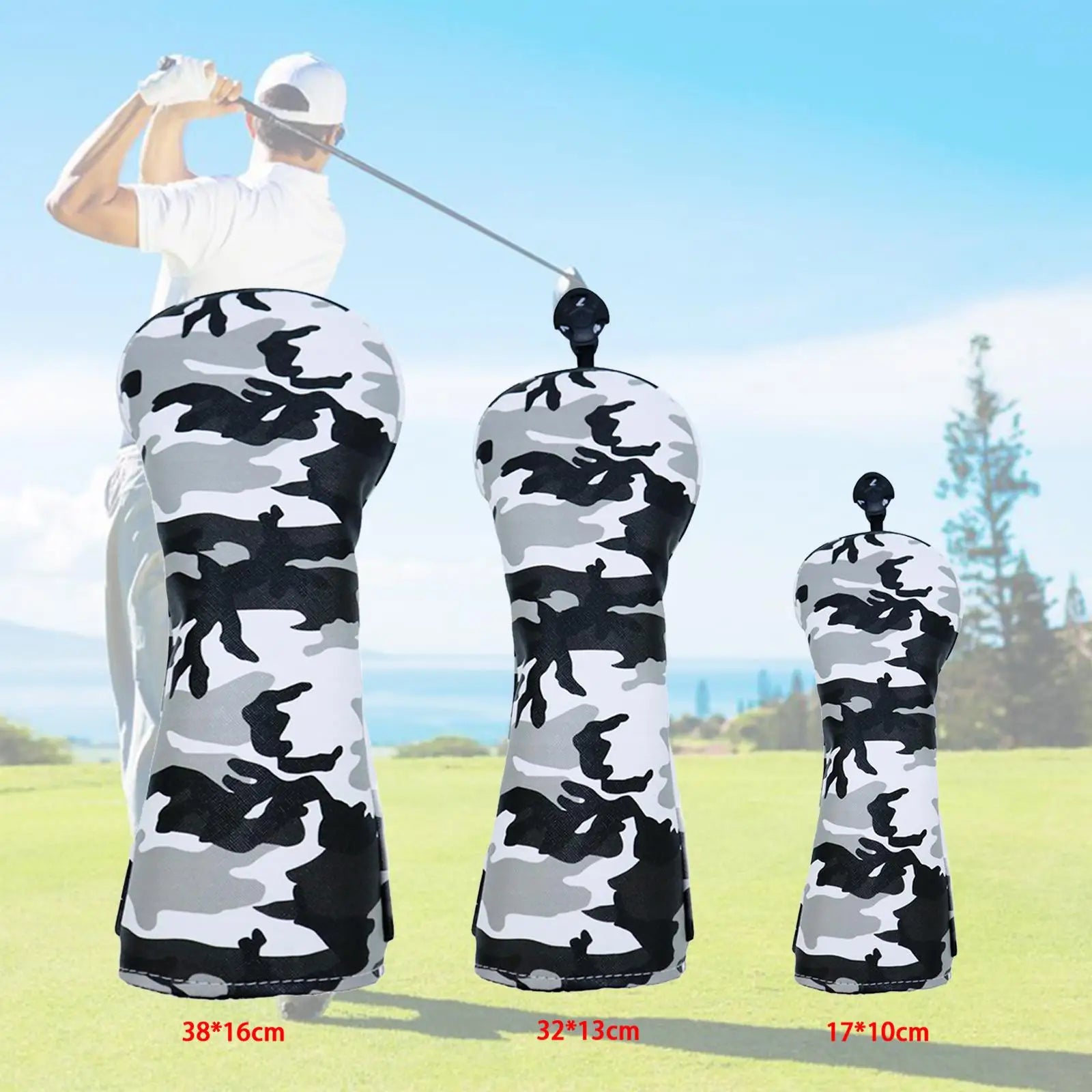 Camo Golf Head Covers