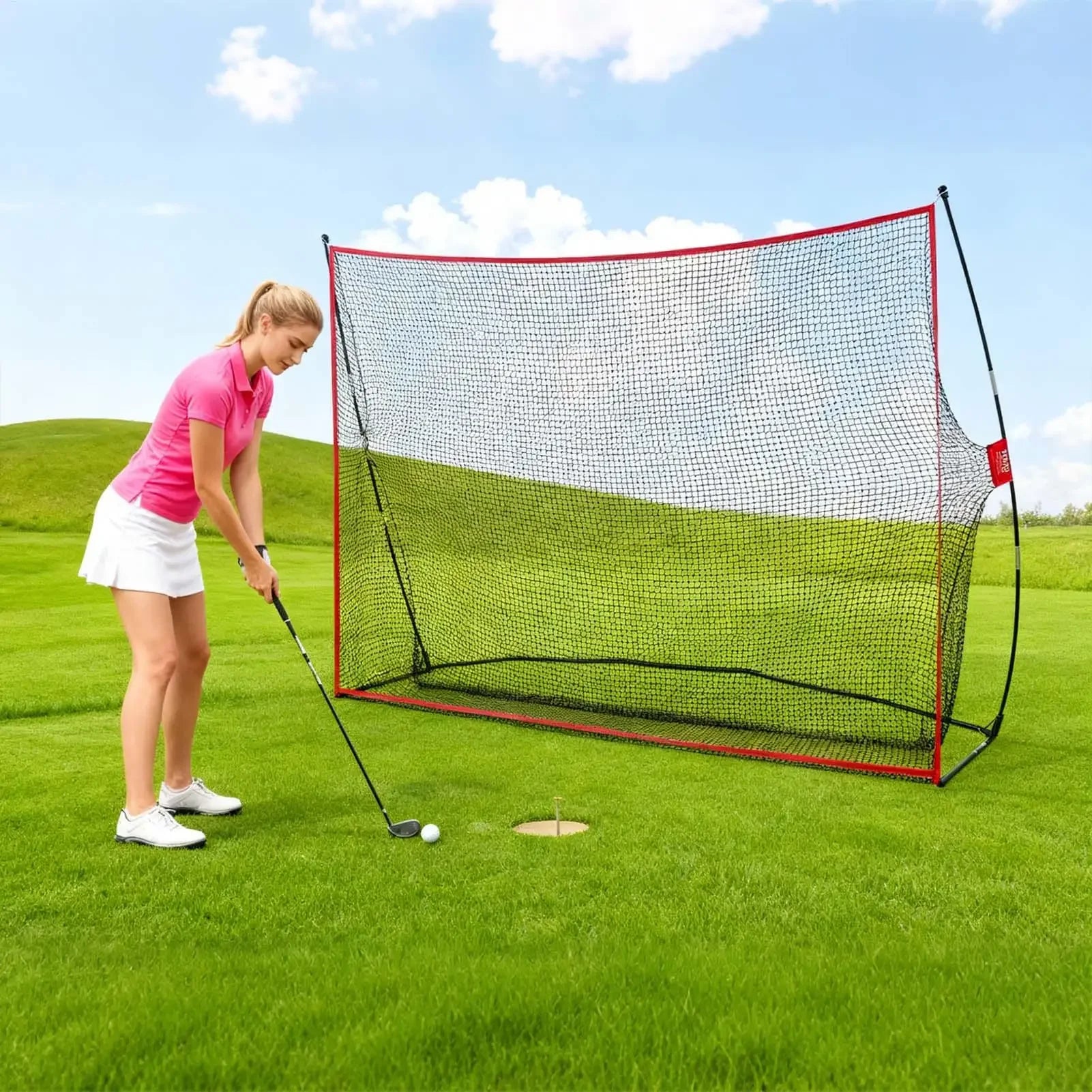 Golf Swing Practice Net (120" x 89")